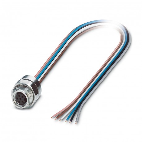 SACC-DSI-M 8FS-6CON-M12/0,5 - SACC-DSI-M 8FS-6CON-M12/0,5 1453465 PHOENIX CONTACT Flush-type connector