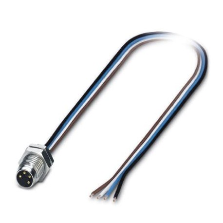 SACC-DSI-M 8MS-4CON-M 8/0,5 - SACC-DSI-M 8MS-4CON-M 8/0,5 1453481 PHOENIX CONTACT Flush-type connector