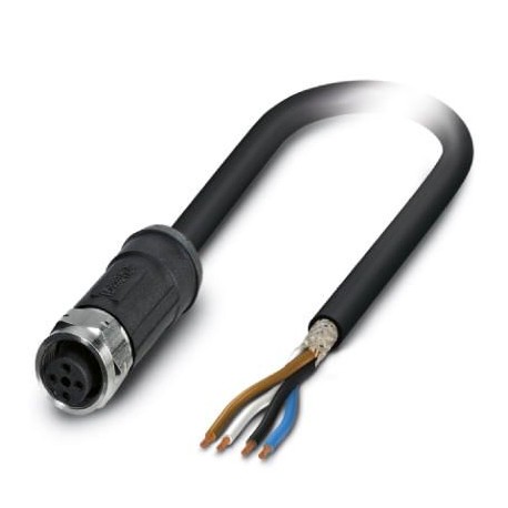 SAC-4P-5,0-28X/M12FS SH OD - SAC-4P-5,0-28X/M12FS SH OD 1454163 PHOENIX CONTACT Sensor/actuator cable
