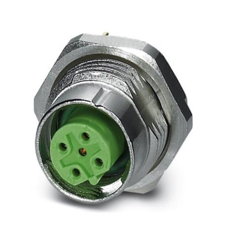 SACC-DSI-FSB-5CON-L180/SH GN - SACC-DSI-FSB-5CON-L180/SH GN 1456585 PHOENIX CONTACT Flush-type connector