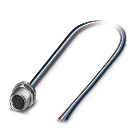SACC-DSI-M8FS-4CON-M10/0,5 - SACC-DSI-M8FS-4CON-M10/0,5 1456093 PHOENIX CONTACT Flush-type connector