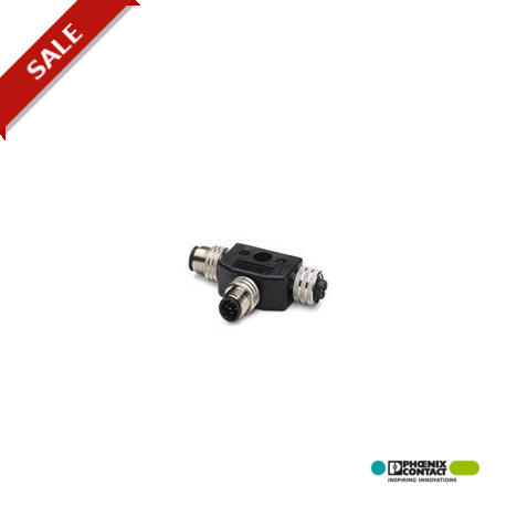 SAC-M12T/2XM12 PB DP - SAC-M12T/2XM12 PB DP 1507780 PHOENIX CONTACT T connector for bus system, 5 pole, PROFIBUS, M12 to M12 B-code..