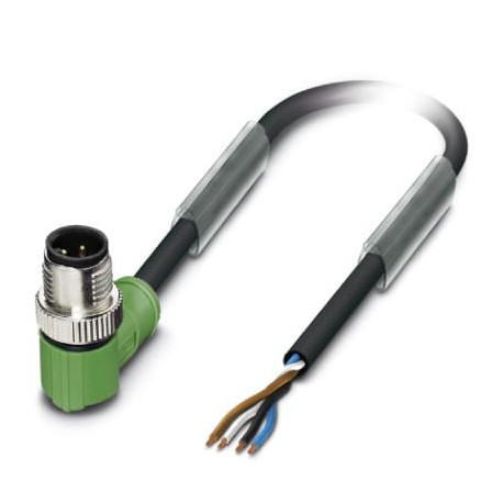 SAC-4P-MR/10,0-PUR SCO - SAC-4P-MR/10,0-PUR SCO 1518876 PHOENIX CONTACT Sensor/Actuator cable, 4-position, PUR halogen-free, black-gr..