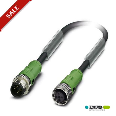 SAC-4P-MS/ 1,5-PUR/FS SCO - SAC-4P-MS/ 1,5-PUR/FS SCO 1518902 PHOENIX CONTACT Sensor/Actuator cable, 4-position, PUR halogen-free, black..