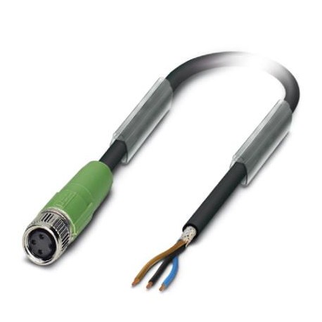 SAC-3P-3,0-PUR/M 8FS SH - SAC-3P-3,0-PUR/M 8FS SH 1521724 PHOENIX CONTACT Sensor/actuator cable