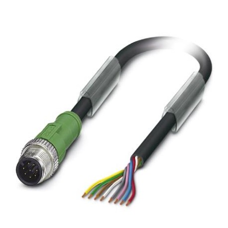SAC-8P-M12MS/10,0-PUR - SAC-8P-M12MS/10,0-PUR 1522529 PHOENIX CONTACT Sensor/actuator cable