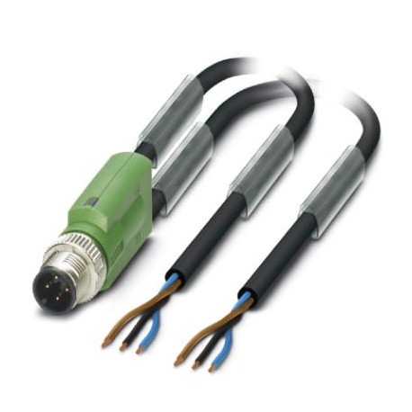 SAC-3P-Y/2X 5,0-PUR SCO - SAC-3P-Y/2X 5,0-PUR SCO 1524226 PHOENIX CONTACT Sensor/actuator cable