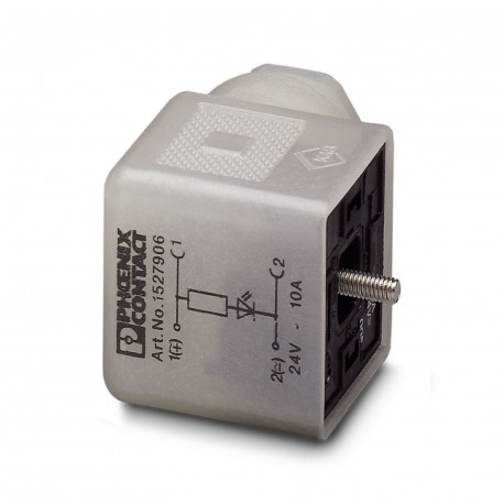 SACC-V-3CON-PG9/A-1L 24V - SACC-V-3CON-PG9/A-1L 24V 1527906 PHOENIX CONTACT Valve connectors