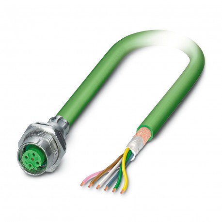 SACCBP-M12FSB-5CON-M16/0,5-900 - SACCBP-M12FSB-5CON-M16/0,5-900 1534546 PHOENIX CONTACT Bus system flat-type plug