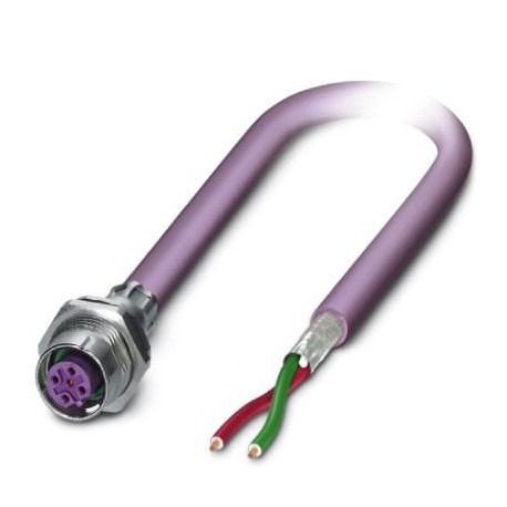 SACCBP-M12FSB-2CON-M16/1,0-910 - SACCBP-M12FSB-2CON-M16/1,0-910 1534397 PHOENIX CONTACT Bus system flat-type plug