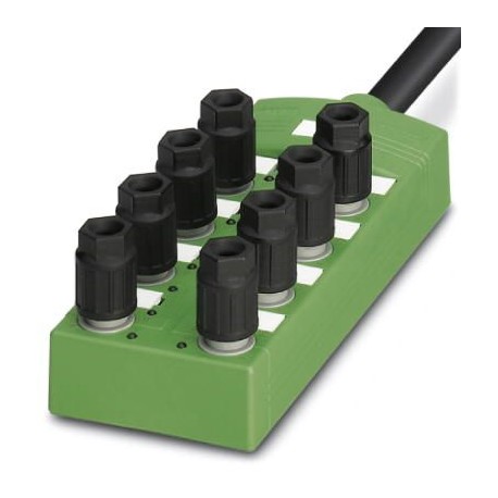 SACB- 8/4-L-10,0PUR QO-0,34 - SACB- 8/4-L-10,0PUR QO-0,34 1548587 PHOENIX CONTACT Sensor/actuator box