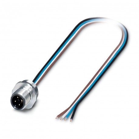 SACC-E-M12MS-4CON-PG 9/0,5 VA - SACC-E-M12MS-4CON-PG 9/0,5 VA 1554555 PHOENIX CONTACT Flush-type connector