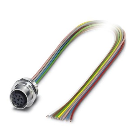 SACC-E-M12FS-8CON-PG 9/0,5 VA - SACC-E-M12FS-8CON-PG 9/0,5 VA 1554607 PHOENIX CONTACT Panel feed-through