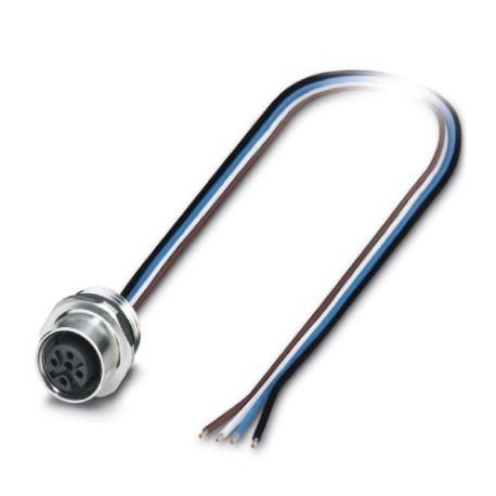 SACC-E-M12FS-4CON-PG 9/0,5 VA - SACC-E-M12FS-4CON-PG 9/0,5 VA 1555448 PHOENIX CONTACT Flush-type connector