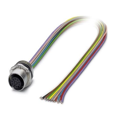 SACC-E-FS-12CON-M16/0,5 SCO - SACC-E-FS-12CON-M16/0,5 SCO 1556252 PHOENIX CONTACT Flush-type connector