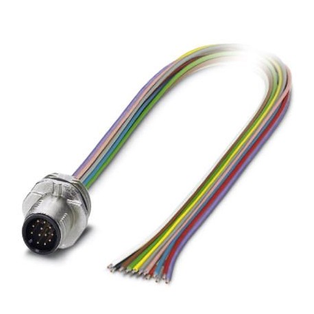 SACC-E-MS-12CON-M16/0,5 SCO - SACC-E-MS-12CON-M16/0,5 SCO 1556265 PHOENIX CONTACT Flush-type connector