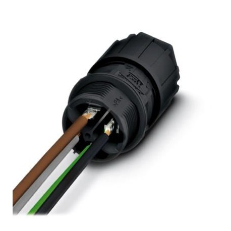 QPD W 3PE2,5 9-14 M25 0,5 BK - QPD W 3PE2,5 9-14 M25 0,5 BK 1582175 PHOENIX CONTACT Panel feed-through