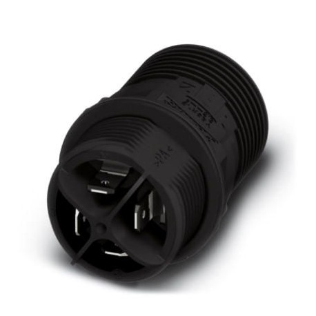 QPD W 3PE2,5 M25 FC BK - QPD W 3PE2,5 M25 FC BK 1582196 PHOENIX CONTACT Panel feed-through
