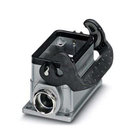 HC-B 10-SML-52/M2M20 - HC-B 10-SML-52/M2M20 1586785 PHOENIX CONTACT Box mounting base, with single locking latch, height 52 mm, wit..