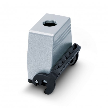 HC-B 16-KML-80/O1STM25 - HC-B 16-KML-80/O1STM25 1646890 PHOENIX CONTACT HEAVYCON coupling housing B16, with single locking latch, hei..