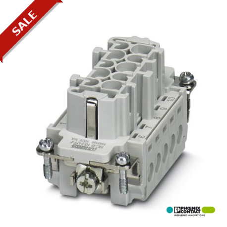 HC-B 10-I-UT-F - HC-B 10-I-UT-F 1648186 PHOENIX CONTACT HEAVYCON female insert, B10 series, 10-pos., screw connection