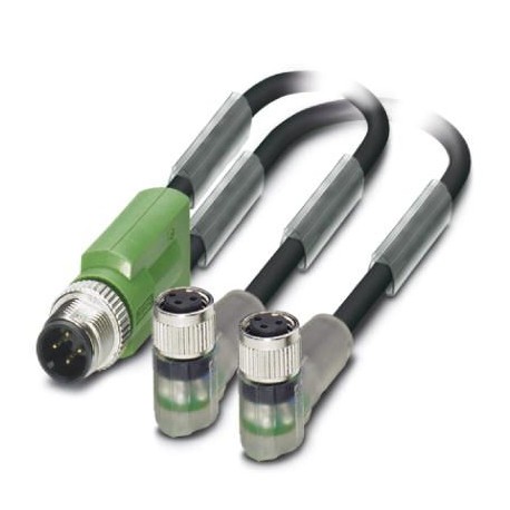 SAC-3P-M12Y/2X3,0-PUR/M 8FR-2L - SAC-3P-M12Y/2X3,0-PUR/M 8FR-2L 1671441 PHOENIX CONTACT Sensor/actuator cable