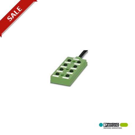 SACB-8/ 8-10,0PUR - SACB-8/ 8-10,0PUR 1680995 PHOENIX CONTACT Sensor/actuator box, Connection method: M12 socket Plastic, Number..