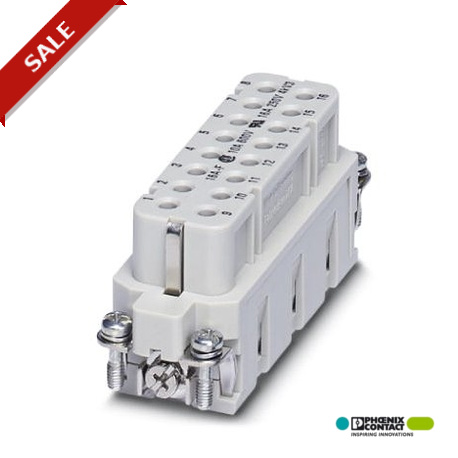HC-A 16-EBUS-32 - HC-A 16-EBUS-32 1677047 PHOENIX CONTACT HEAVYCON female insert, A16 series, 16-pos., screw connection, numbe..