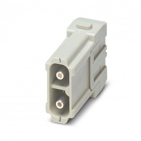 HC-M-02-MOD-ST - HC-M-02-MOD-ST 1679346 PHOENIX CONTACT HEAVYCON contact insert module, male, 2-pos., axial screw connection