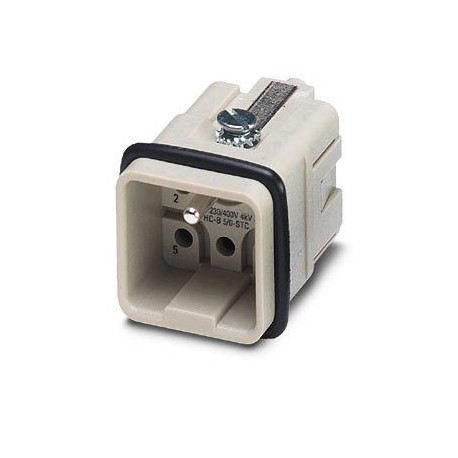 HC-B5-ESTC - HC-B 5-ESTC 1687817 PHOENIX CONTACT HEAVYCON male insert, B5 series, 5-pos., crimp connection