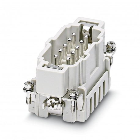 HC-B 10-ESTZ - HC-B 10-ESTZ 1687875 PHOENIX CONTACT HEAVYCON male housing for B10 housing, with 10 contacts, spring-cage co..