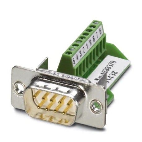 VS-09-ST-DSUB/10-MPT-0,5 - VS-09-ST-DSUB/10-MPT-0,5 1688379 PHOENIX CONTACT D-SUB contact insert