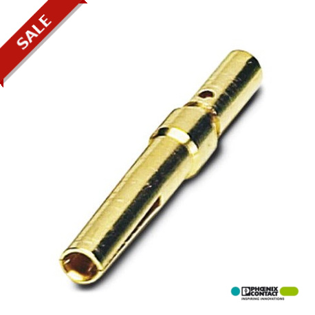 VS-BU-CD-1,0/14,4/0,2 - VS-BU-CD-1,0/14,4/0,2 1688997 PHOENIX CONTACT Crimp contact, for D-SUB contact inserts with standard contact..