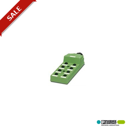 SACB-6/6-SC - SACB-6/6-SC 1692019 PHOENIX CONTACT Sensor/actuator box, Connection method: M12 socket Plastic, Number of sl..