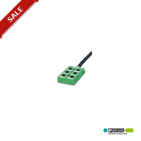 SACB-6/12-L-10,0PUR - SACB-6/12-L-10,0PUR 1695142 PHOENIX CONTACT Sensor/actuator box, Connection method: M12 socket Plastic, Numb..