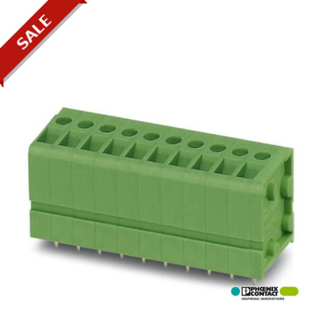 FRONT 2,5-V/SA10/ 3 - FRONT 2,5-V/SA10/ 3 1704897 PHOENIX CONTACT PCB terminal block, Nominal current: 24 A, Nom. voltage: 400 V, ..