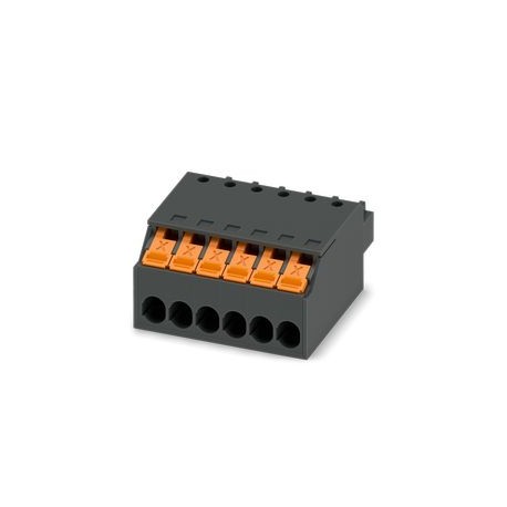 XPC 1,5/ 6-ST-3,5 BK - XPC 1,5/ 6-ST-3,5 BK 1464109 PHOENIX CONTACT Connector for printed circuit board, nominal section: 1.5 mm², ..