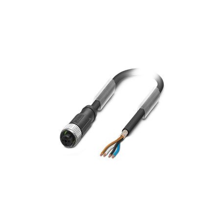 SAC-4P-60,0-PUR/M12FS SH - SAC-4P-60,0-PUR/M12FS SH 1405012 PHOENIX CONTACT Sensor/actuator cable, 4-pole, halogen-free PUR, greyish bl..