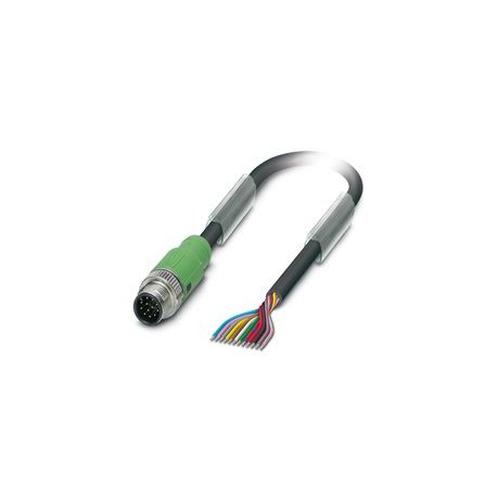 SAC-12P-MS/2,0-PUR SCO - SAC-12P-MS/2,0-PUR SCO 1528431 PHOENIX CONTACT Sensor/actuator cable, 12-pole, M12 SPEEDCON straight connect..