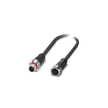 SAC-5P-P12MS/ 0,6-PUR/P12FS SH - SAC-5P-P12MS/ 0,6-PUR/P12FS SH 1476911 PHOENIX CONTACT Sensor/actuator cable, 5-pole, halogen-free PUR, grey..