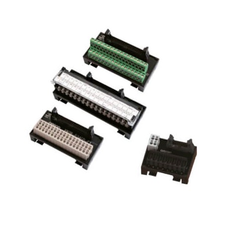 XW2R-P40BD-COM - XW2R-P40BD-COM XW2R0112R 671191 OMRON Push-in Terminal Block 50 pts, common wiring (+-)