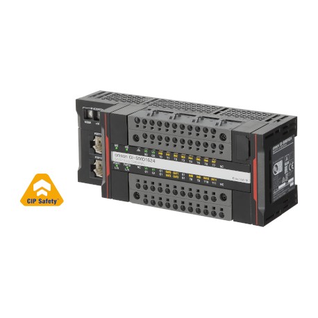 GI-SMD1624 - GI-SMD1624 GI 0001C 684978 OMRON Safety Remote I/O Terminal (CIP-S) with 2-Port Switching Hub and 12 PNP S-D..
