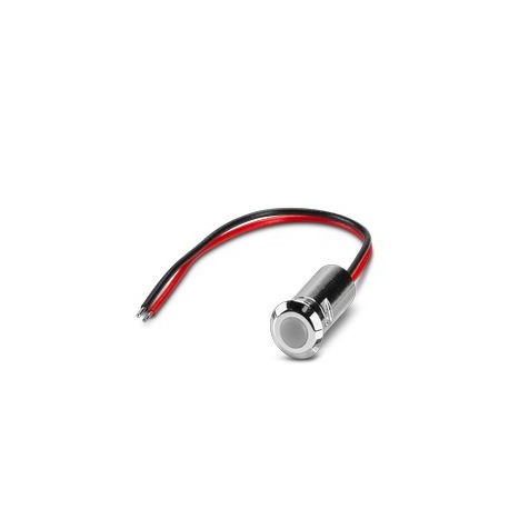HS LCA-WH 10X5-L - HS LCA-WH 10X5-L 1474401 PHOENIX CONTACT Signal light with braided wires, active, flexible