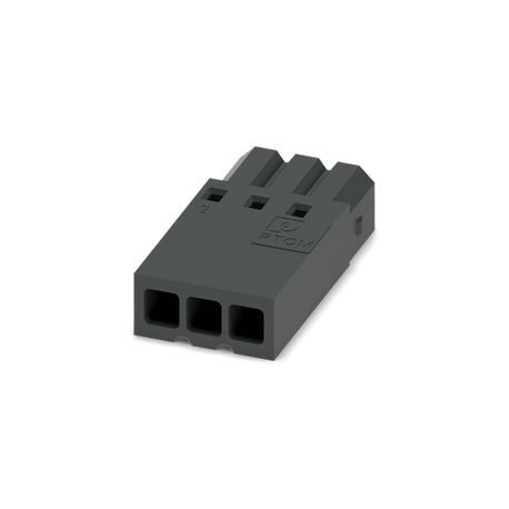 PTCM 0,5/ 3-P-2,5 BK - PTCM 0,5/ 3-P-2,5 BK 1217836 PHOENIX CONTACT PCB connector, nominal cross-section: 0.75 mm², colour: black, ..