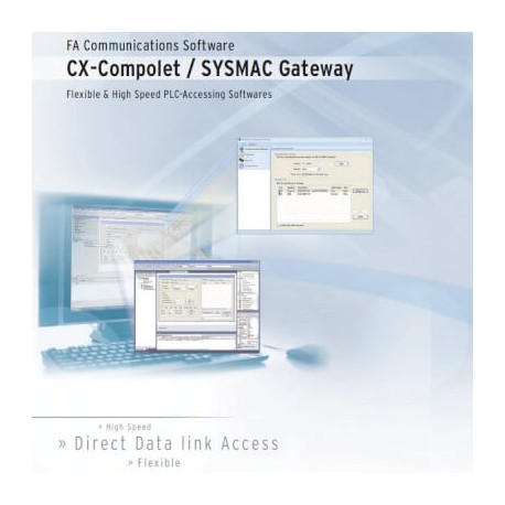 CX-COMPOLET-EV1-01L - CX-COMPOLET-EV1-01L AA032225R 342189 OMRON CX-Compolet v1 1 user (CX-Compolet + Sysmac Gateway + FinsGateway)