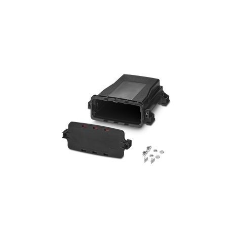 ECS-KIT-122X169-S-UV-9005 - ECS-KIT-122X169-S-UV-9005 1311020 PHOENIX CONTACT Empty box for wall or pole mounting, black 9005, modular e..