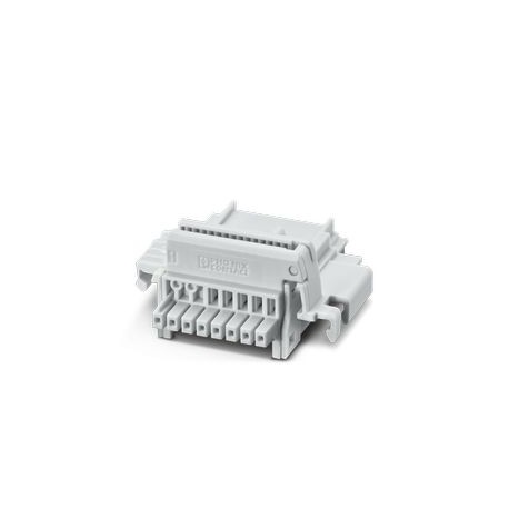 TBUS8-25,0-PPPPPPPS-7035VPE100 - TBUS8-25,0-PPPPPPPS-7035VPE100 1442879 PHOENIX CONTACT Rail bus connectors, colour: luminous grey, rated cur..