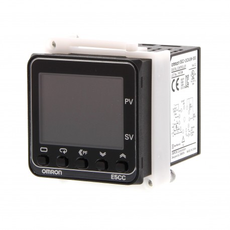 E5CC-QX1DUM-000 - E5CC-QX1DUM-000 E5CC1173M 386703 OMRON Temperature control, 48x48mm, plug-in, PV/SV1 loop, 1 x 12VDC pulses