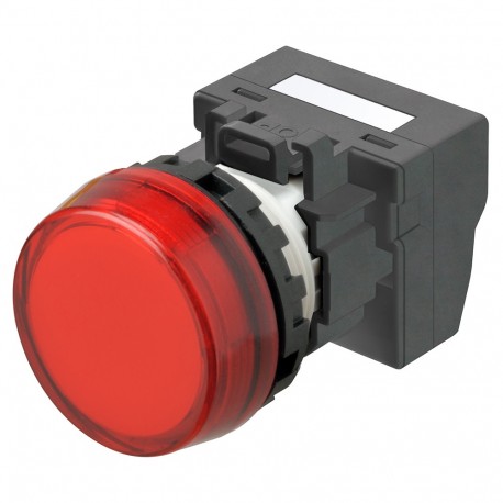 M22N-BC-TRA-RC-P - M22N-BC-TRA-RC-P A2265108H 672579 OMRON M22N flush marker indicator, RED, RED LED 24VAC/DC Push-in+