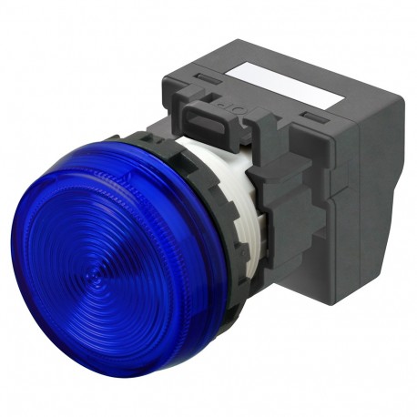 M22N-BN-TAA-AC-P - M22N-BN-TAA-AC-P A2265023E 672588 OMRON Flush M22N Indicator, BLUE, BLUE LED 24VAC/DC Push-in+